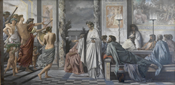 Plato's Symposium by Anselm Feuerbach.